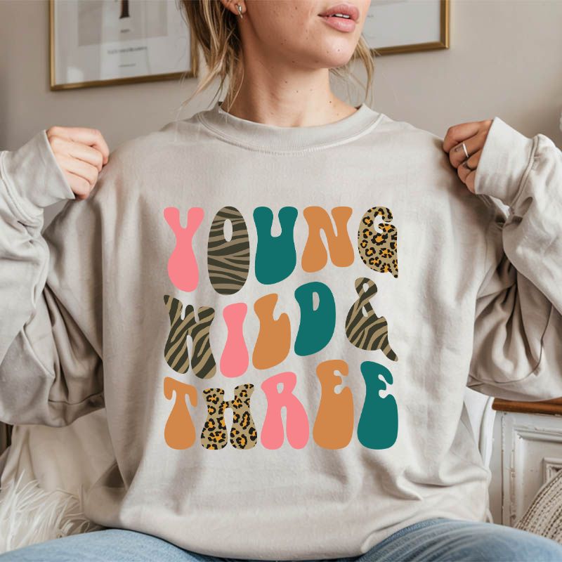 Young wild and three leopard PNG