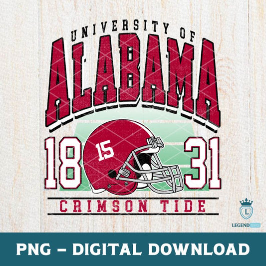 University Of Alabama 1831 Crimson Tide PNG