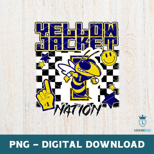 Yellow Jacket Nation PNG