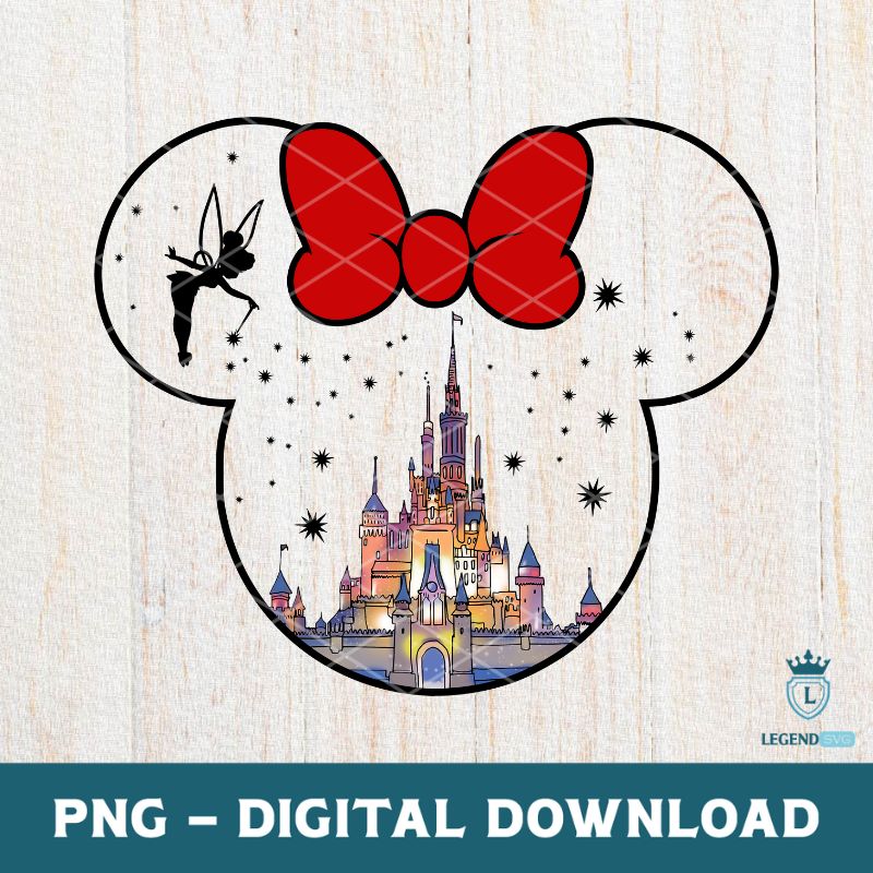 Tinkerbell Minnie Ears PNG