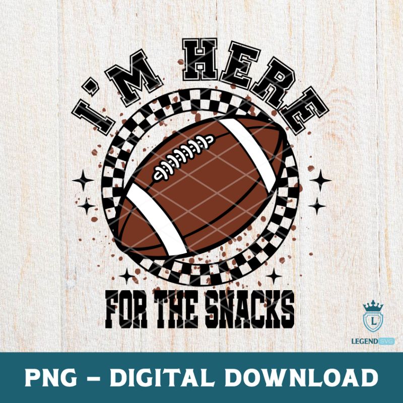 I'm Here for the Snacks PNG