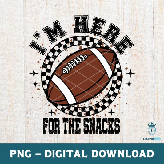 I'm Here for the Snacks PNG
