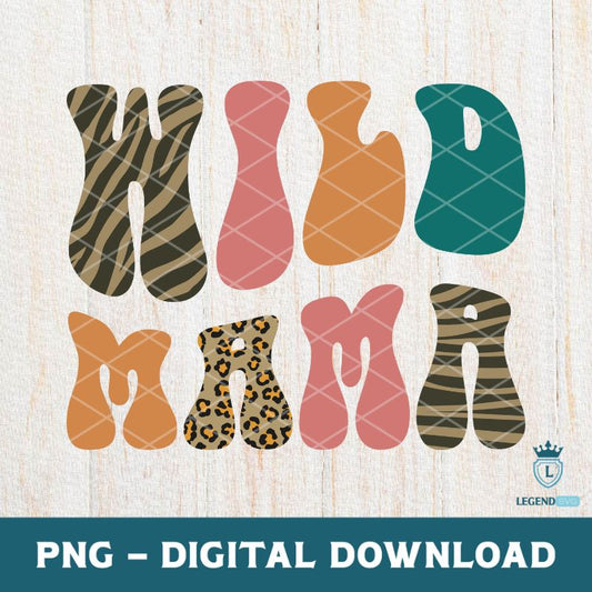 Wild Mama leopard PNG
